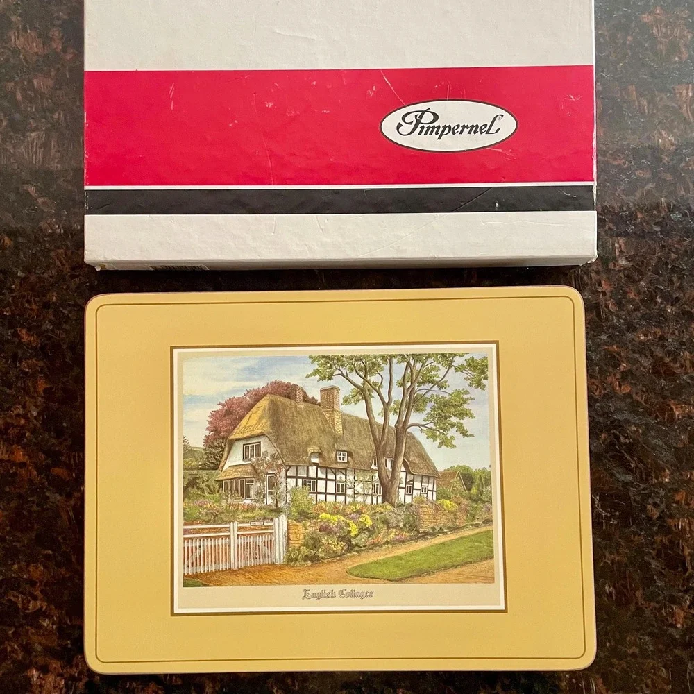 Pimpernel English Cottages Set of 6 Placemats